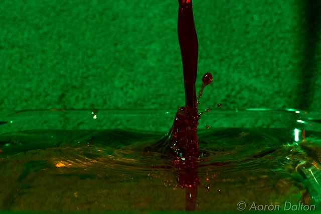 Red Pour into Green