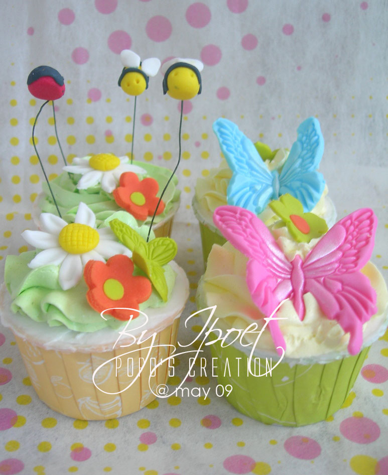 Garden Cupcake For Icha