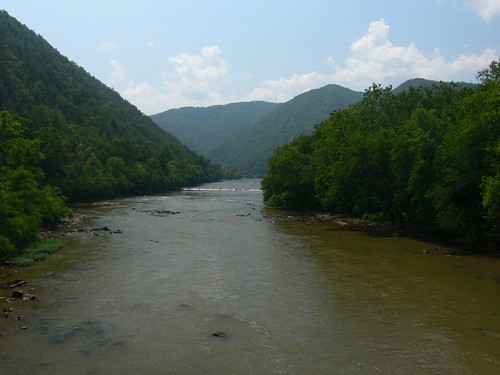 French Broad River from Bridge