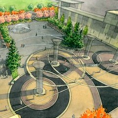 The Center for the Arts Plaza in Gresham (by: GreenWorks)