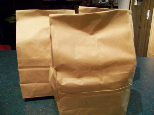 brown paper bag swap