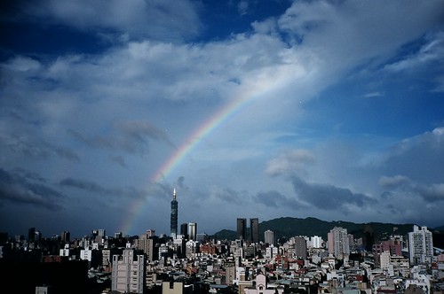 你拍攝的 Taipei City By Contax T2。