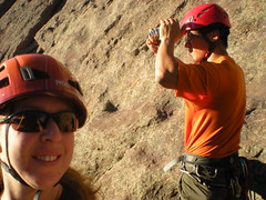 Clare & Kris Prepare to Climb