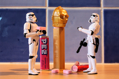 This is the Pez Dispenser we are looking for