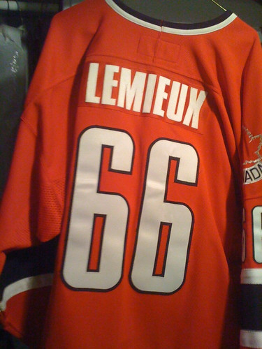 Lemieux 2002 Team Canada Jersey