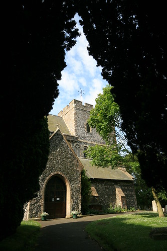 The church of St Margaret of Antioch, St Margarets-at-Cliffe