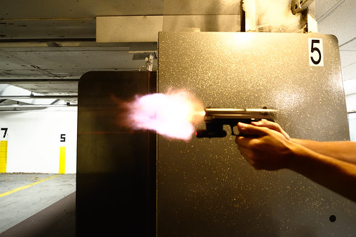muzzle flash front. to get this muzzle flash,