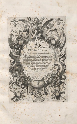 Ignis titlepage - Perspectiva Corporum Regularium -  Wenzel Jamnitzer 1568