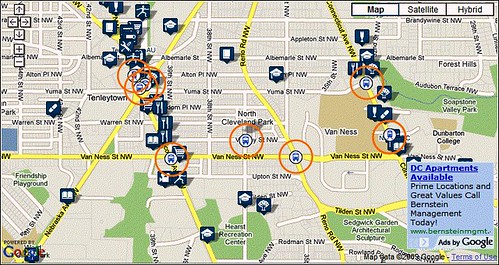 my neighborhood in DC rates an 80 (by: WalkScore)