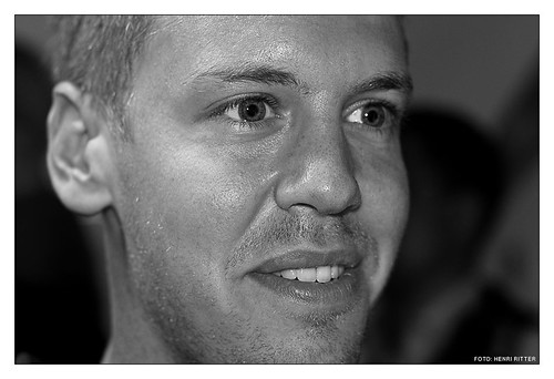 bieber vettel. Sebastian Vettel, Rennfahrer by H. Ritter, Germany