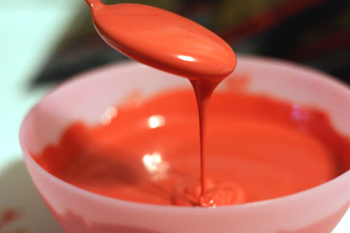Red Candy Coating