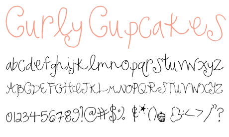 click to download Curly Cupcakes