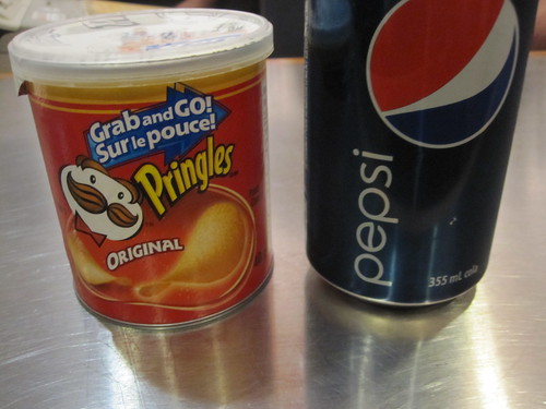 Pringles and a Pepsi at Monument National - 5$