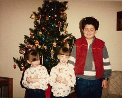kids at christmas - 1991