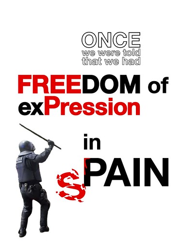 FREEDOM of exPression in sPAIN by PistoCasero