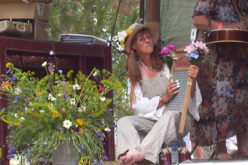 Hostess of the Hard Times Bluegrass Festival
