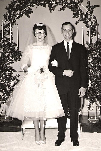 Blast from the Past A True 50's wedding