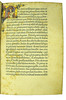 Historiated initial from Hieronymus [pseudo-]: Aureola