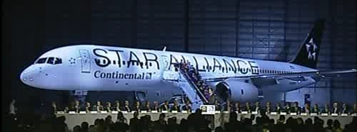 Continental Star Alliance 757-200