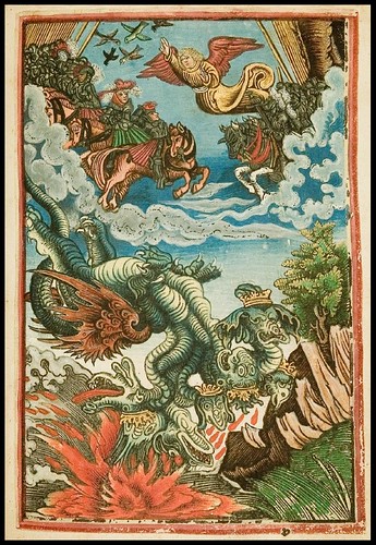 dragon from Martin Luther - 16th cent. New Testament zg