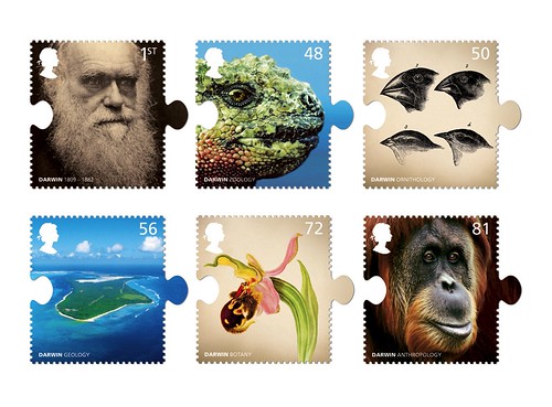Hat-trick - Darwin Stamps
