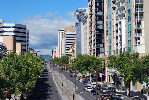 North Terrace in Adelaide