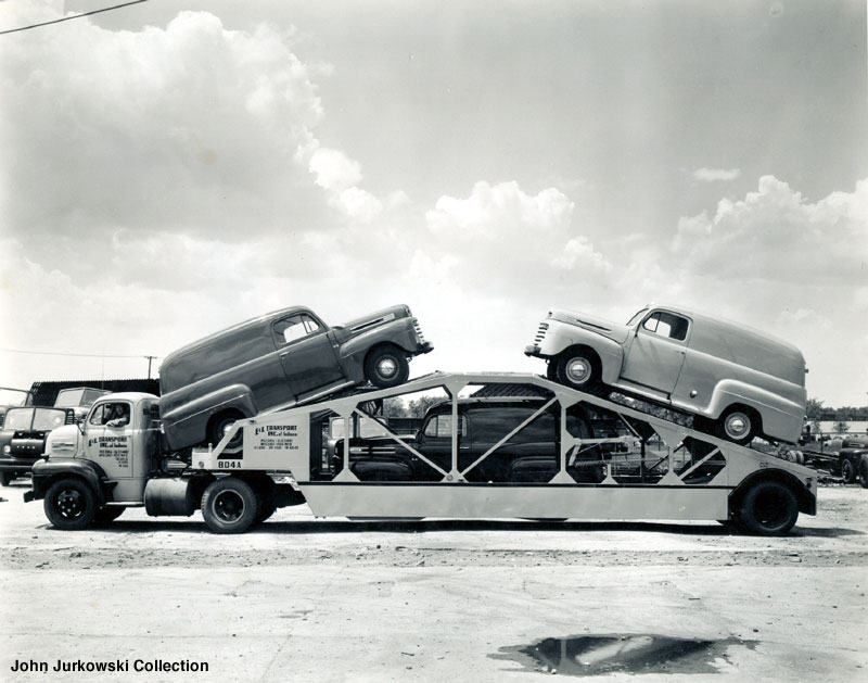 Late'40's Early'50's car transporters Ford Truck Enthusiasts Forums
