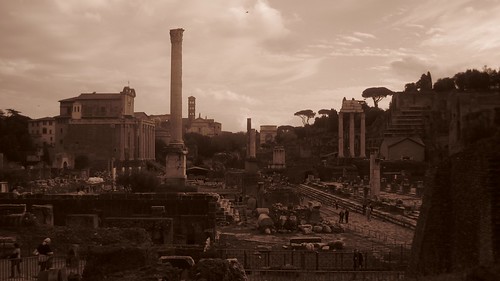 Roman Forum Sepia