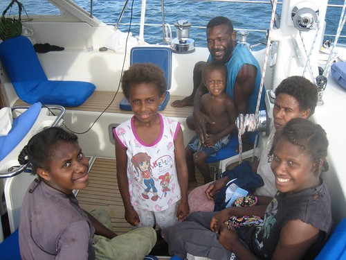 Solomon and Rita and their family, S.W. Bay, Malekula