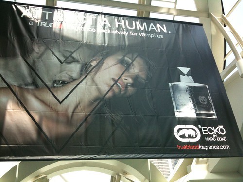 Attract a Human Trueblood fragrance ad #sdcc