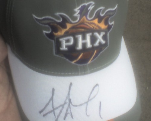 Amare Stoudemire signed Hat from the Phoenix Suns