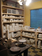The new ceramic studio room