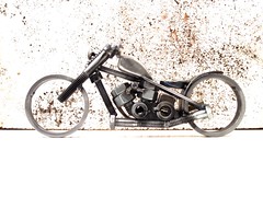 Nuts and Bolts Sculpture Motorcycle