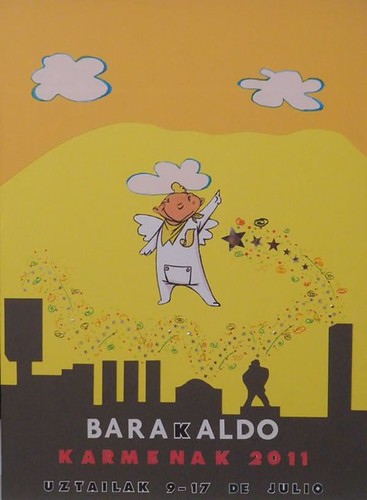 Cartel 3. Concurso Carteles de Fiestas de Barakaldo 2011