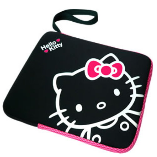 AUTH HELLO KITTY LAPTOP MINI NOTEBOOK BAG HOTPINK NEW @ SGD60.00. Brand New