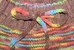 Choco Rainbow Longies - Semi Custom Knit Slot