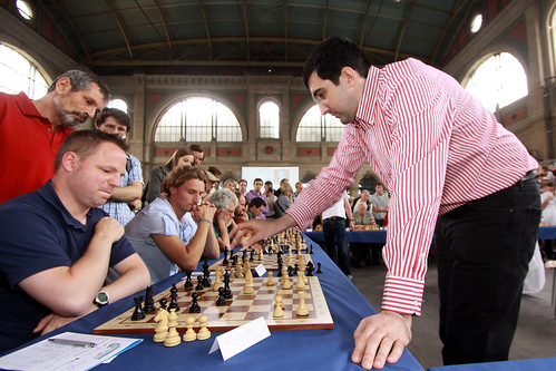 Schach-Weltmeister Wladimir Kramnik aus Tuapse/Russland am Schwarzen Meer ©  J
