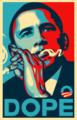 Obama DOPE poster