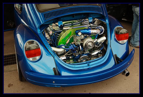 Pasiones II kgorka Tags blue car azul vw canon mexico beetle coche motor