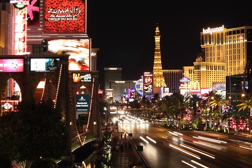 las vegas strip at night. Las Vegas Strip at Night