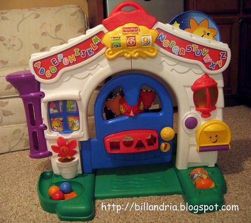 Fisher Price Learning Home outdoor side