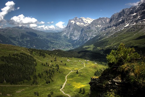 フリー画像|自然風景|山の風景|アルプス山脈|スイス風景|フリー素材|