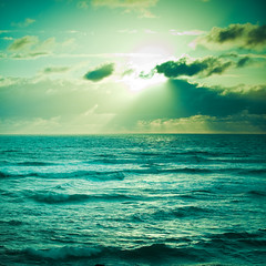Cuba Gallery: Landscape / blue / sky / summer / sunset / wave / clouds / sky / beach / sea / ocean / water ripple / photography / light