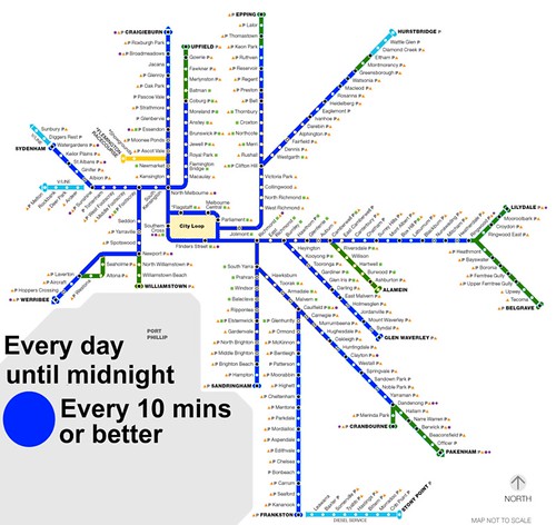 Most of the rail network could run every 10 minutes