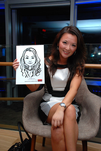 Caricature live sketching for TLC - 27