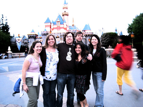 Fukowtala Family at Disneyland