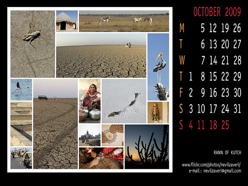 october calendar 2009. wallpaper CALENDAR 2009 (Set)