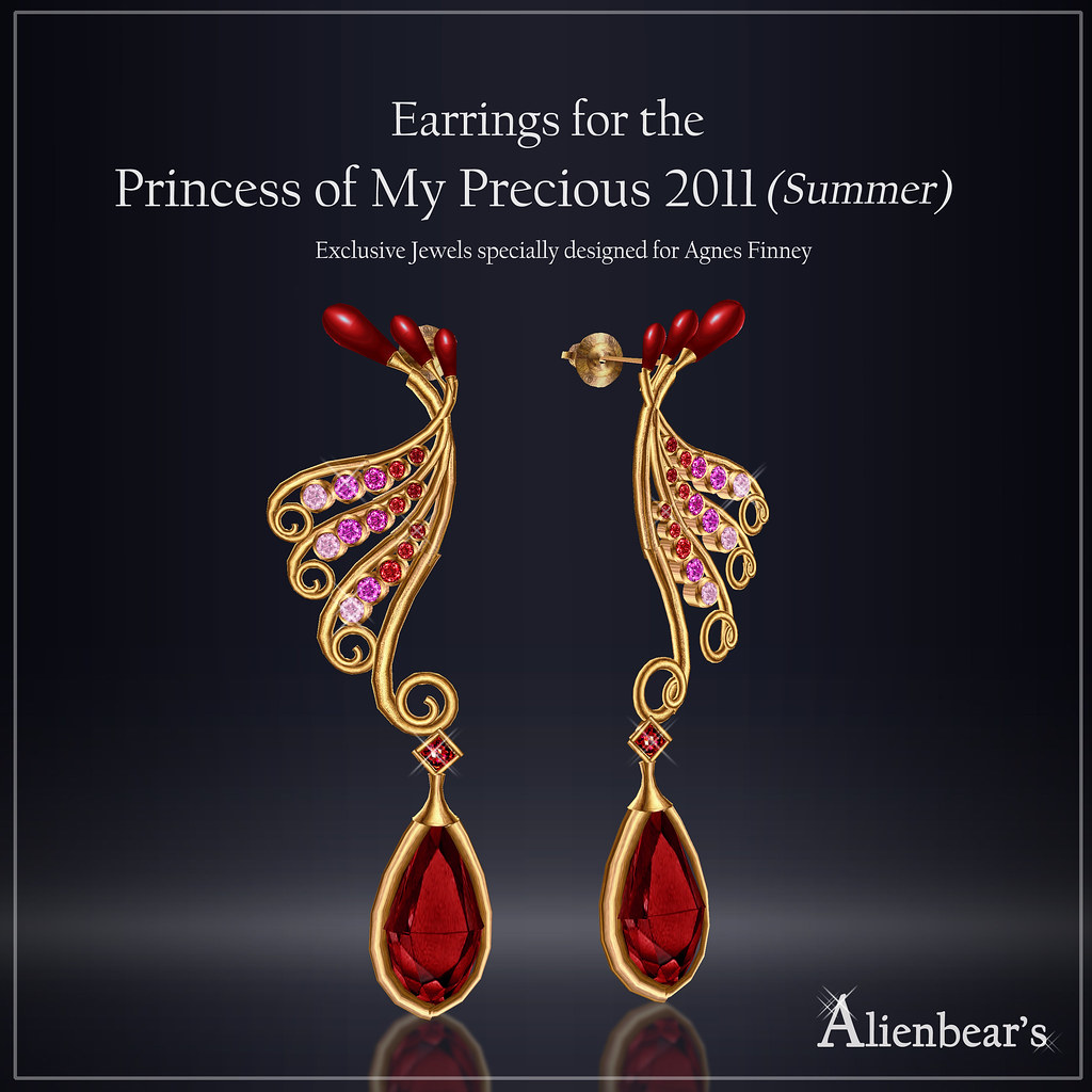 Earrings for Princess of My Precious 2011 Summer