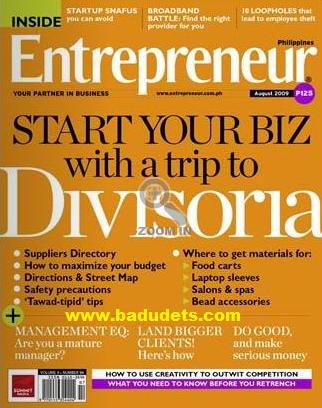 Entrepreneur Magazine August issue
