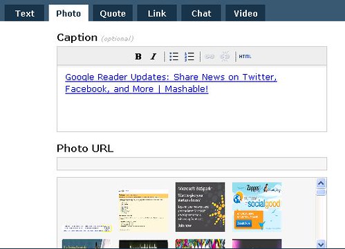 Google Reader Tumblr